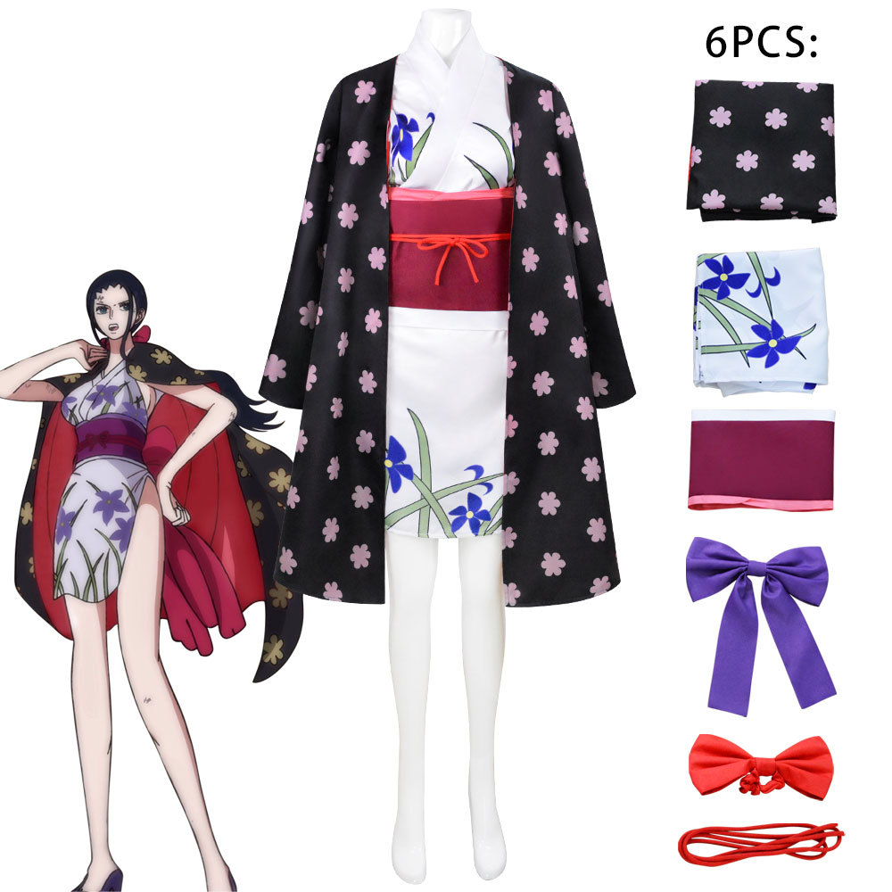 Anime Cosplay Mujer - Women's Outfit Nico Robin Cosplay Costume