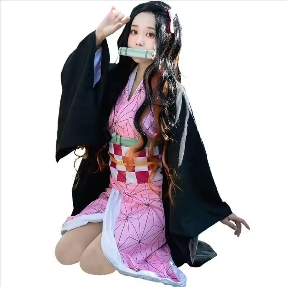 Anime Cosplay Mujer - Anime Demon Slayer Kimetsu No Yaiba