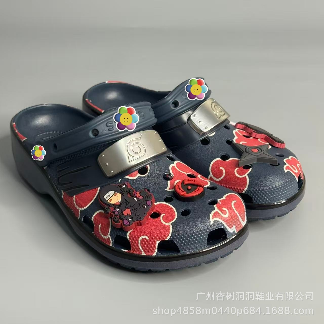 Naruto Akatsuki Red Cloud Plat - Anime Cosplay Thick 评论和价格