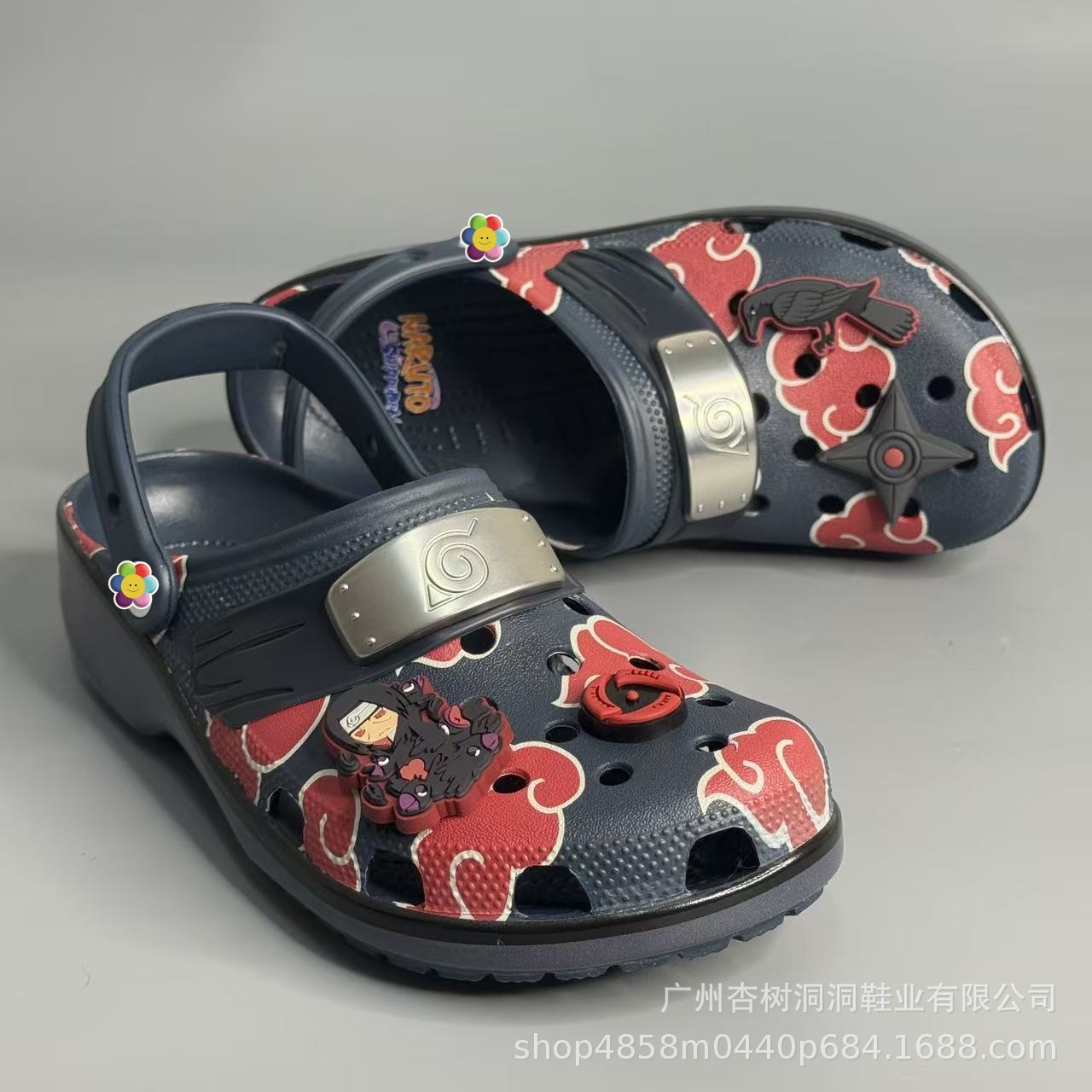 Naruto Akatsuki Red Cloud Plat - Anime Cosplay Thick 评论和价格