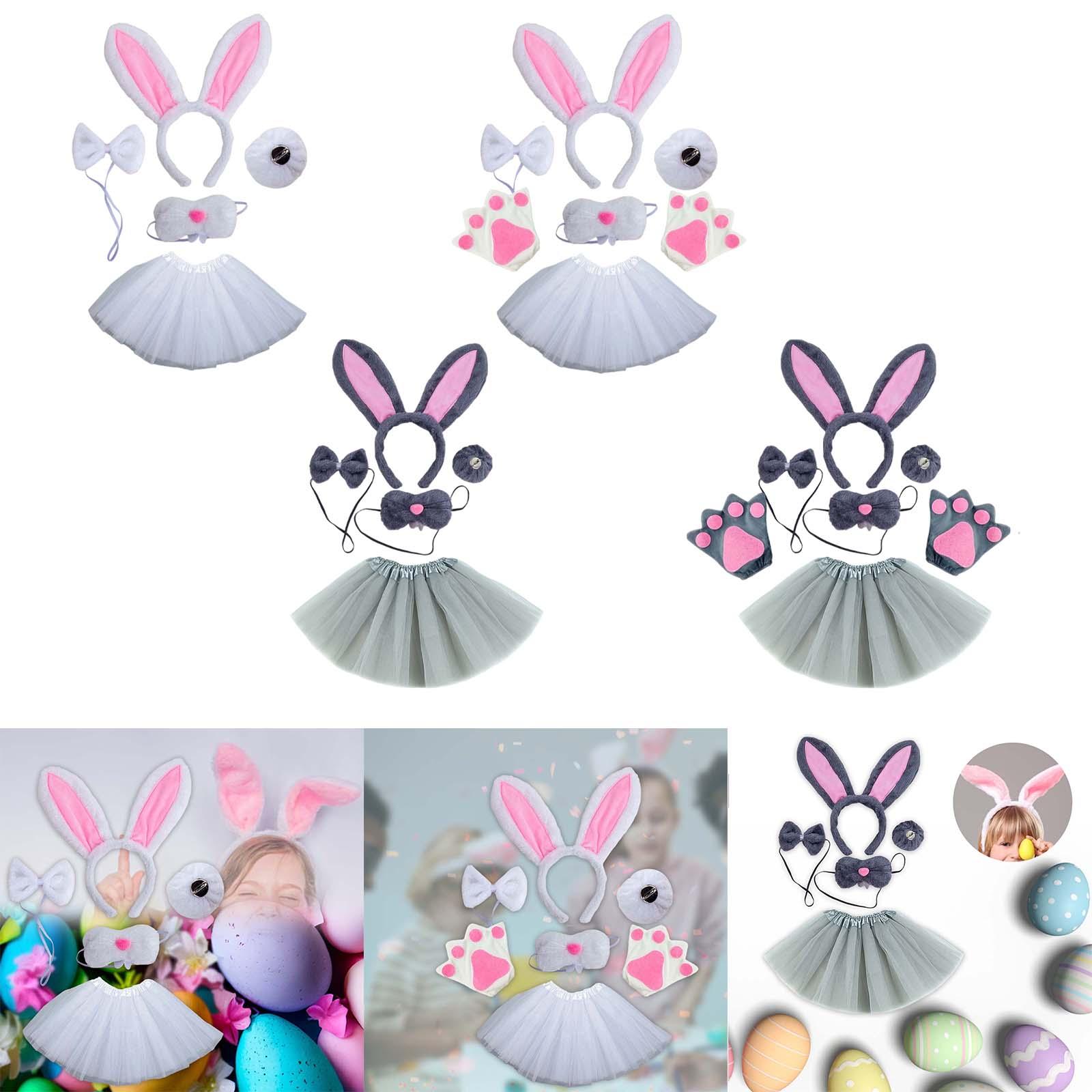 Bunny Costume Set Cosplay Head - Anime Cosplay Girl Photo 评论和价格