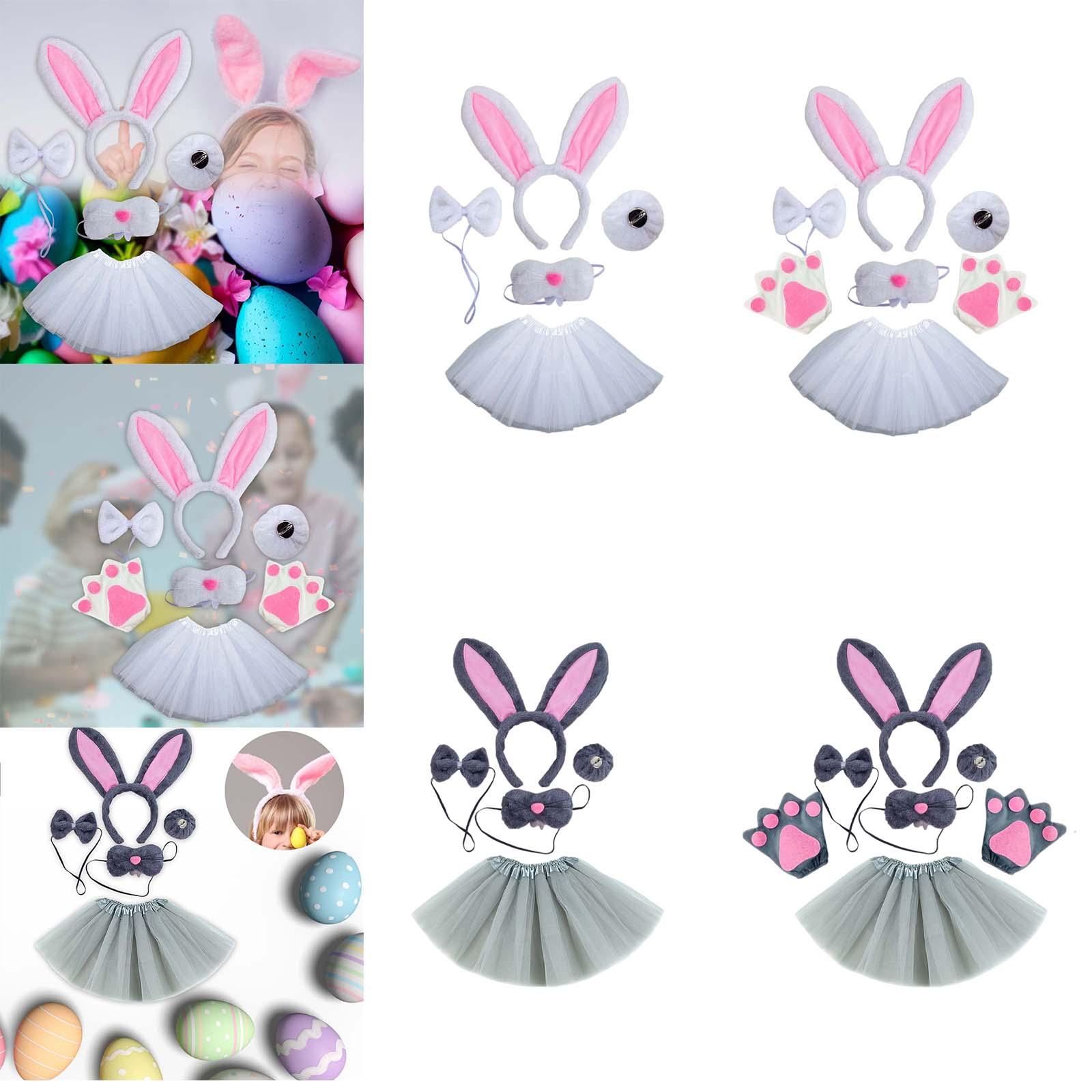 Bunny Costume Set Cosplay Head - Anime Cosplay Girl Photo 评论和价格