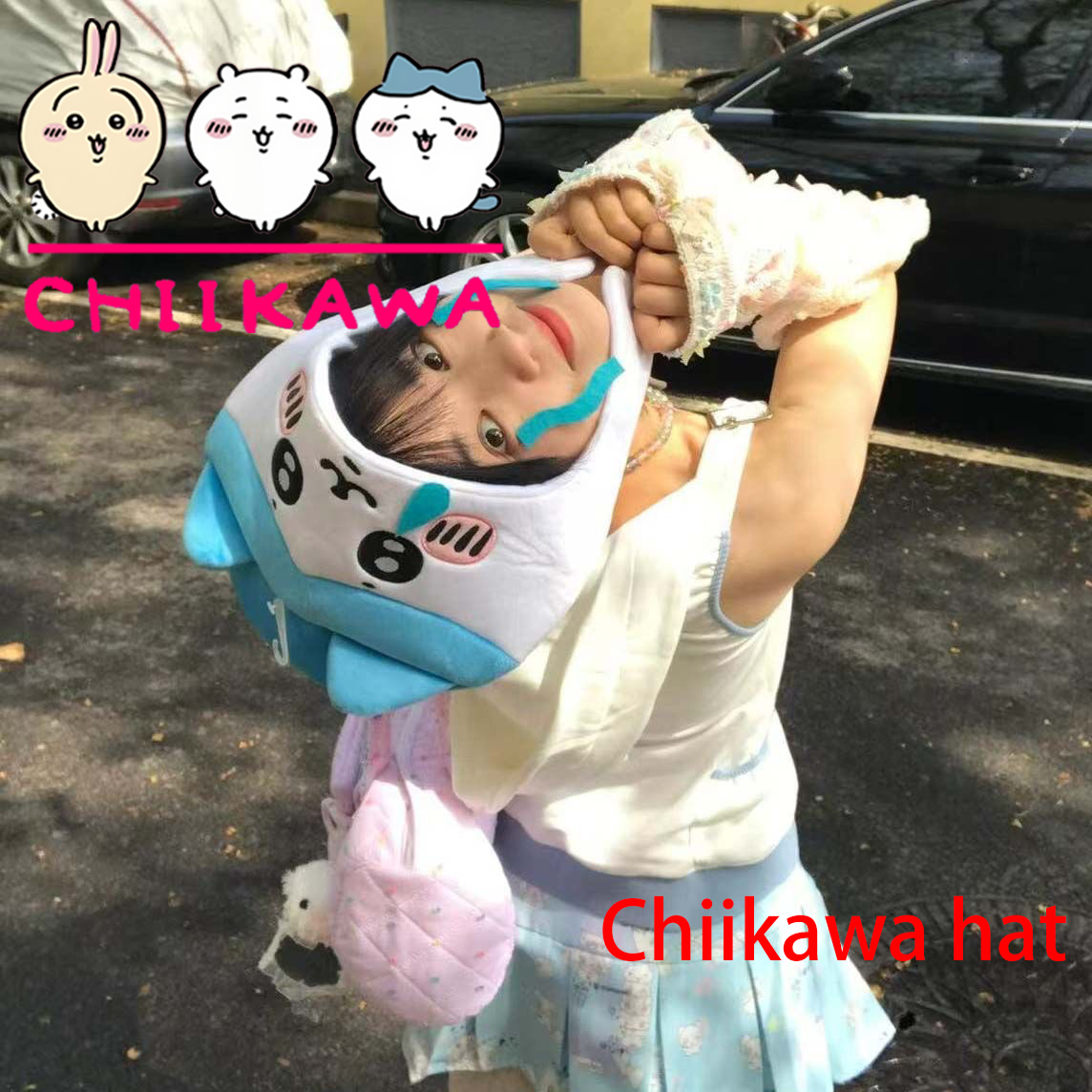 Chiikawa Hachiware Usagi Hat C - Anime Cosplay Girl Photo 评论和价格