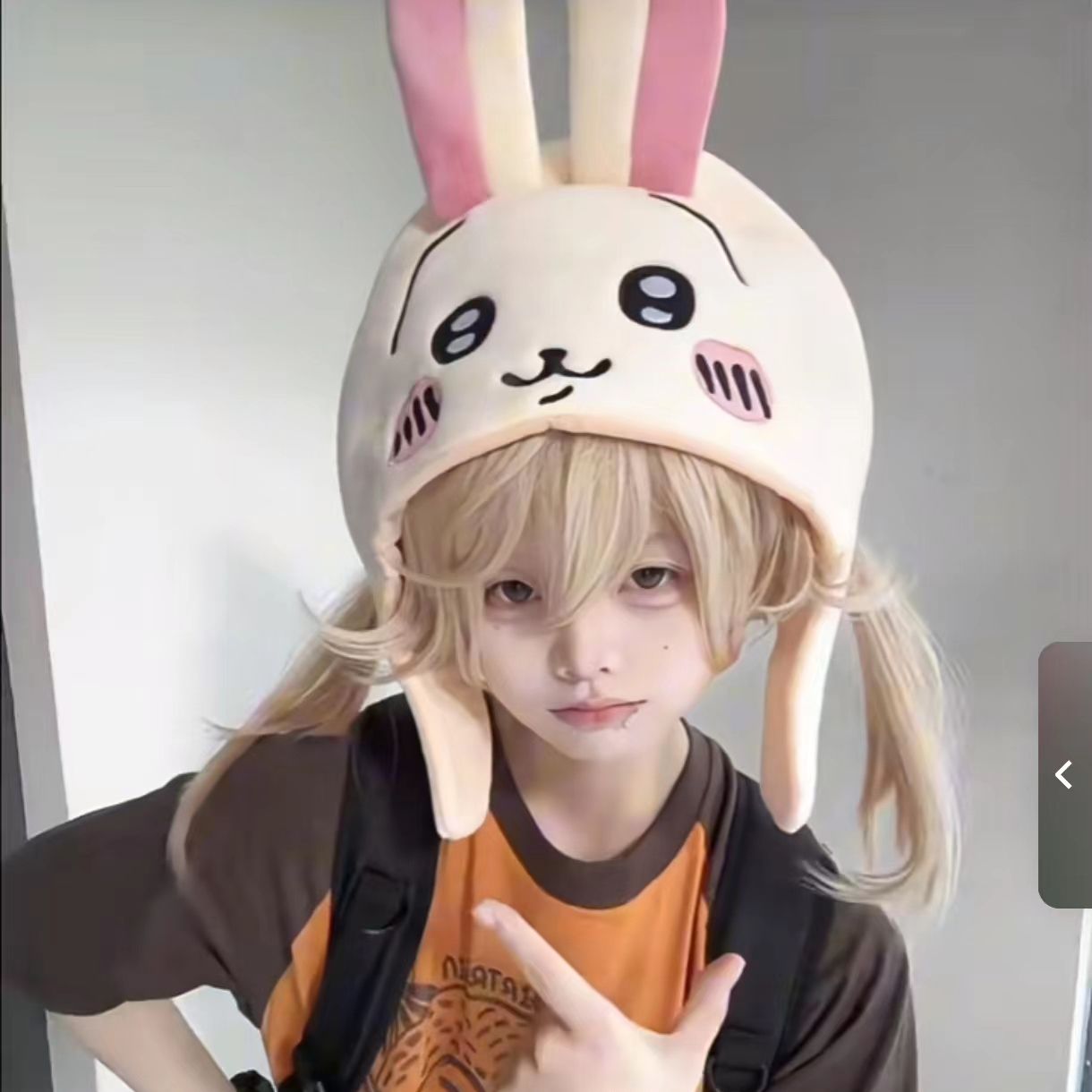 Chiikawa Hachiware Usagi Hat C - Anime Cosplay Girl Photo 评论和价格