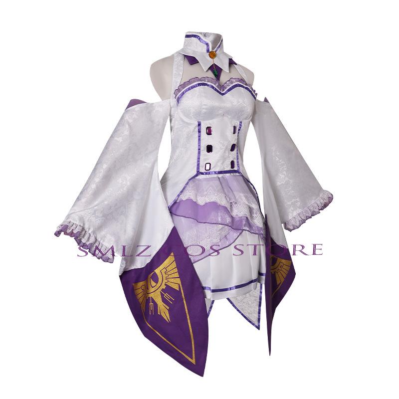 Emilia Cosplay Anime Re Zero K - Anime Cosplay Female 评论和价格
