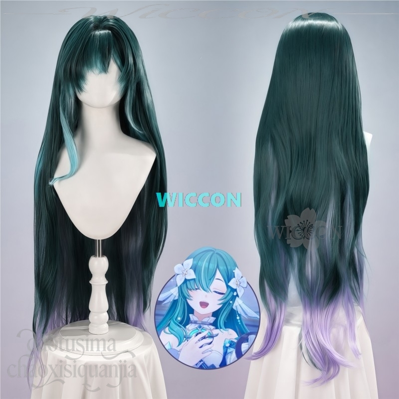 Vodyanitsa Cosplay Anime Game  - Anime Cosplay Long Hair 评论和价格