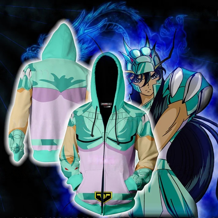 Anime Saint Seiya 3D Print Hoo - Anime Cosplay Shop 评论和价格