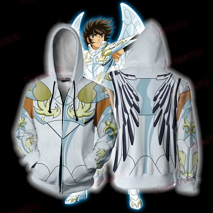 Anime Saint Seiya 3D Print Hoo - Anime Cosplay Shop 评论和价格
