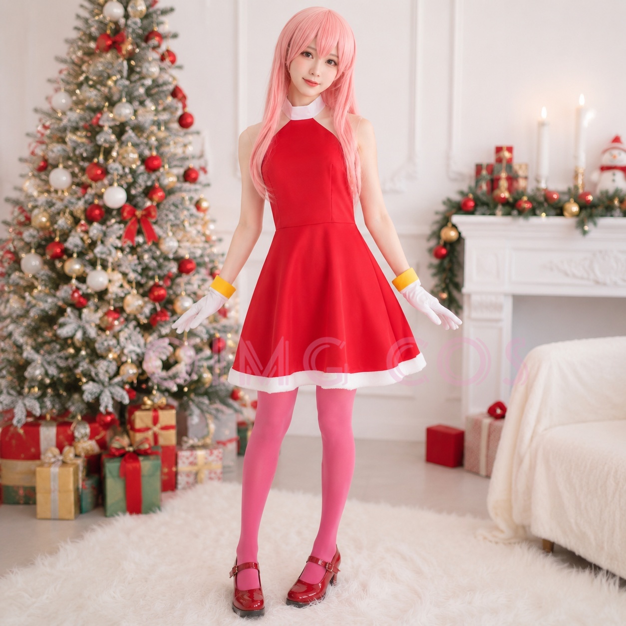 Amy Rose Cosplay Costume Adult - Anime Cosplay Female 评论和价格