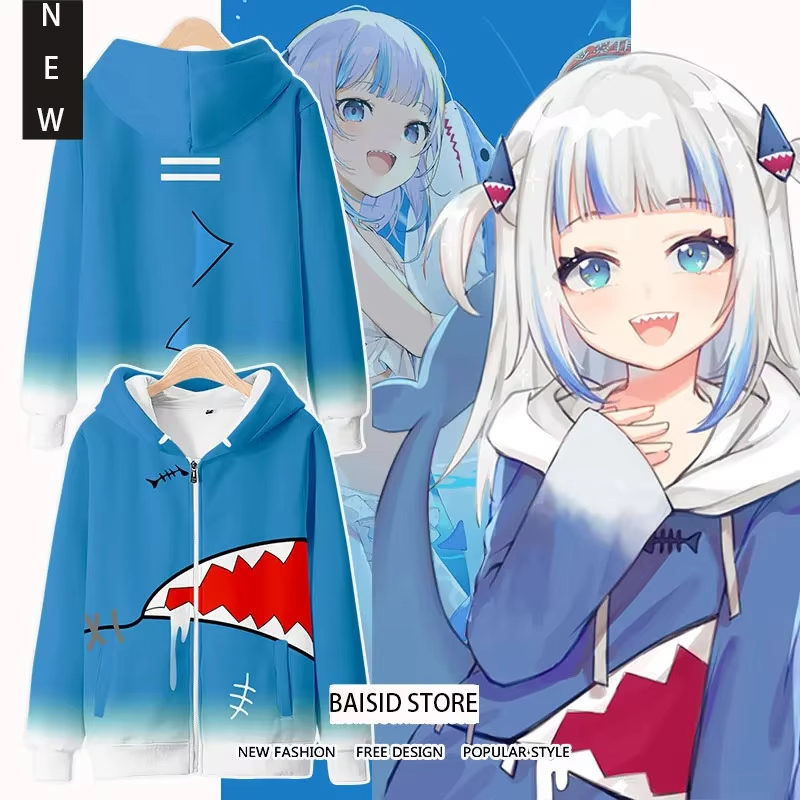 anime Gawr Gura cosplay 3D Pri - Anime Cosplay Shop 评论和价格