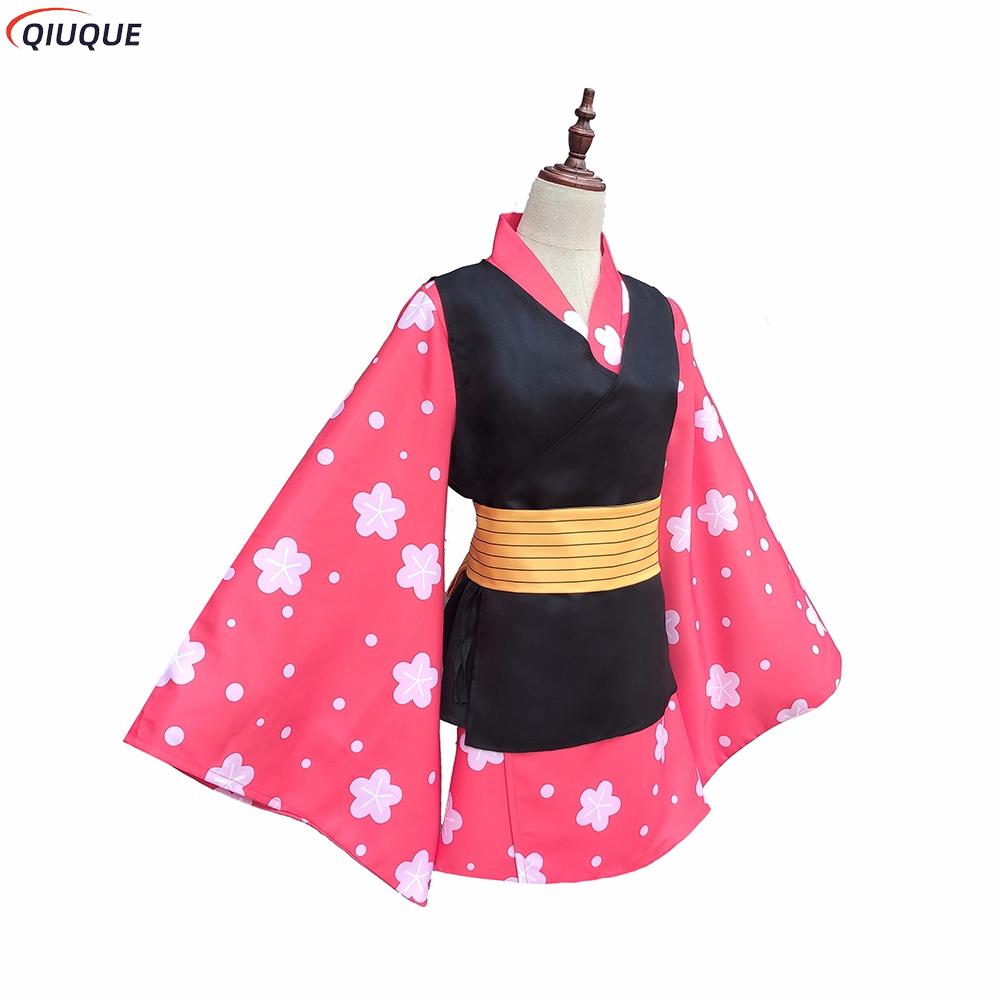 Makomo Cosplay Costume Kimono  - Anime Cosplay Mujer 评论和价格