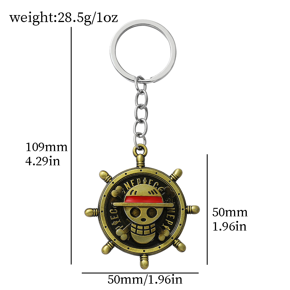 One Piece Anime Keychain Luffy - One Piece Straw Hat 评论和价格