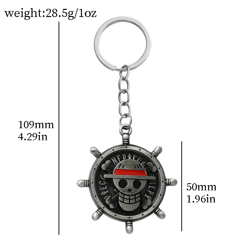 One Piece Anime Keychain Luffy - One Piece Straw Hat 评论和价格