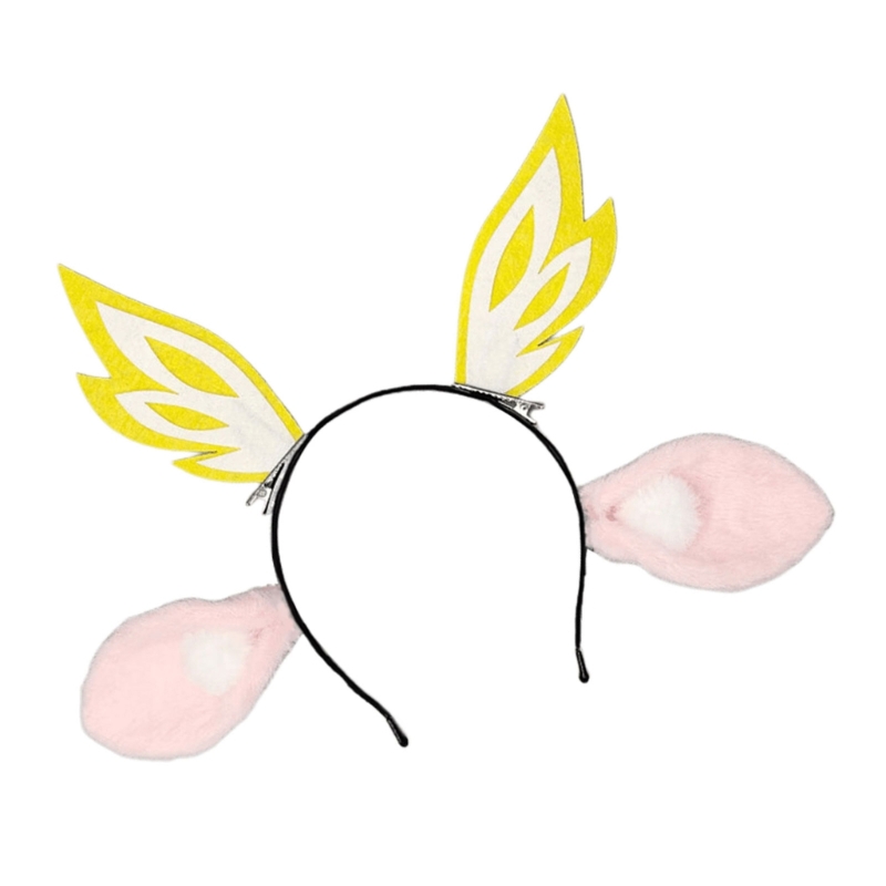 Flexible Furry Plush Deer Ear  - Anime Cosplay Girl Photo 评论和价格