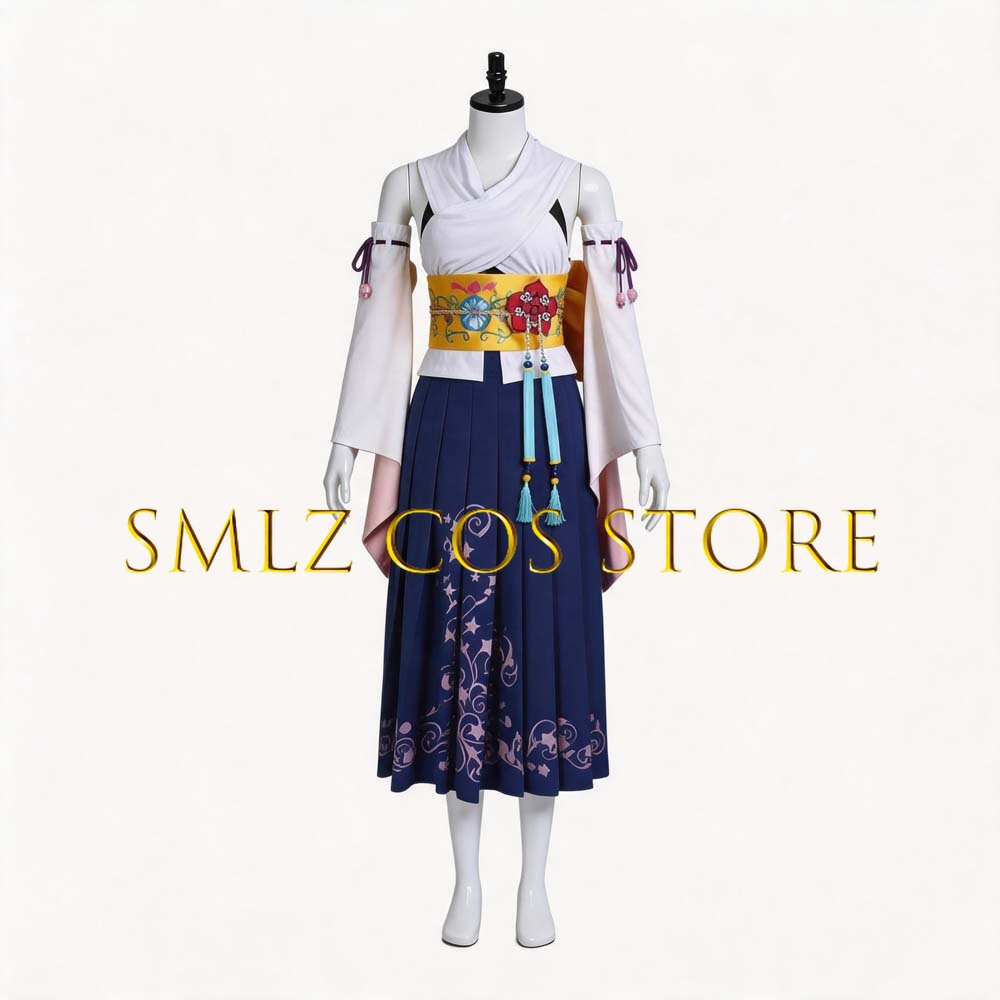 Smlz FFX Yuna Cosplay Anime FF - Anime Cosplay Female 评论和价格