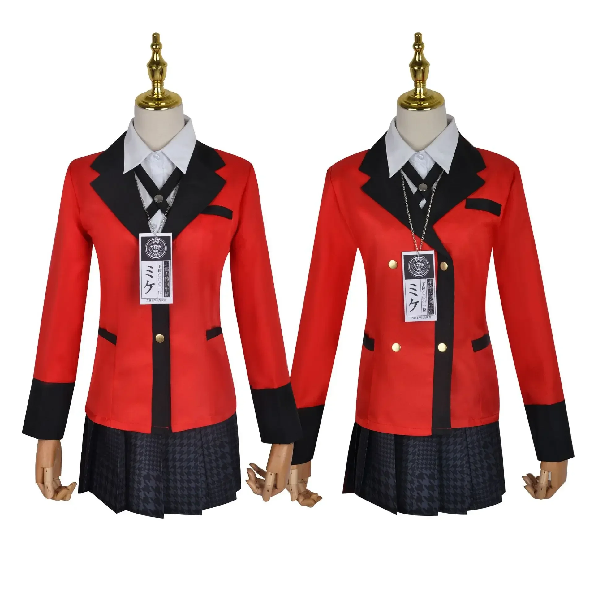New Anime Kakegurui Cosplay Ja - Anime Cosplay Yumeko 评论和价格