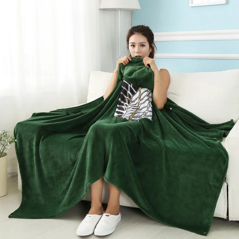 Attack on Titan Blanket Plaid  - Attack Titan Cloak 评论和价格