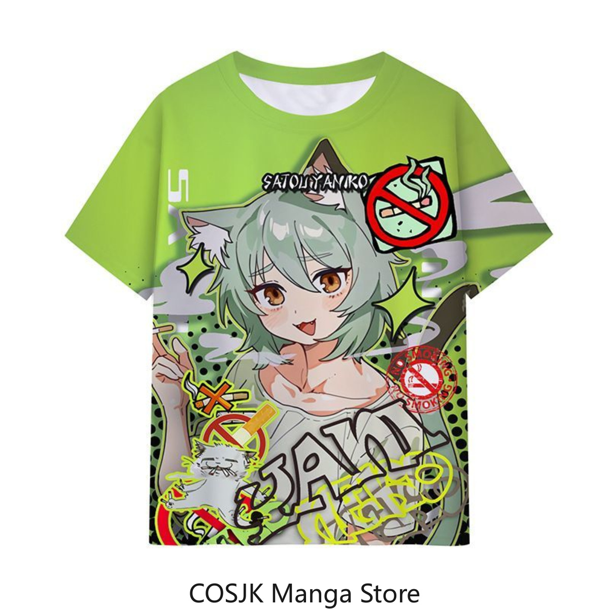Anime Chainsmoker Cat Yani Nek - Anime Cosplay Cat 评论和价格