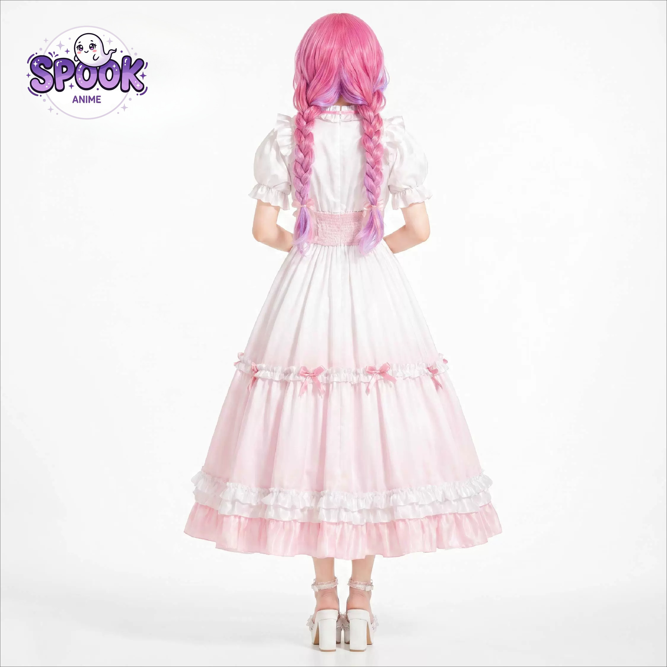 White Dress Sukoya Kana Cospla - Anime Cosplay Cafe 评论和价格