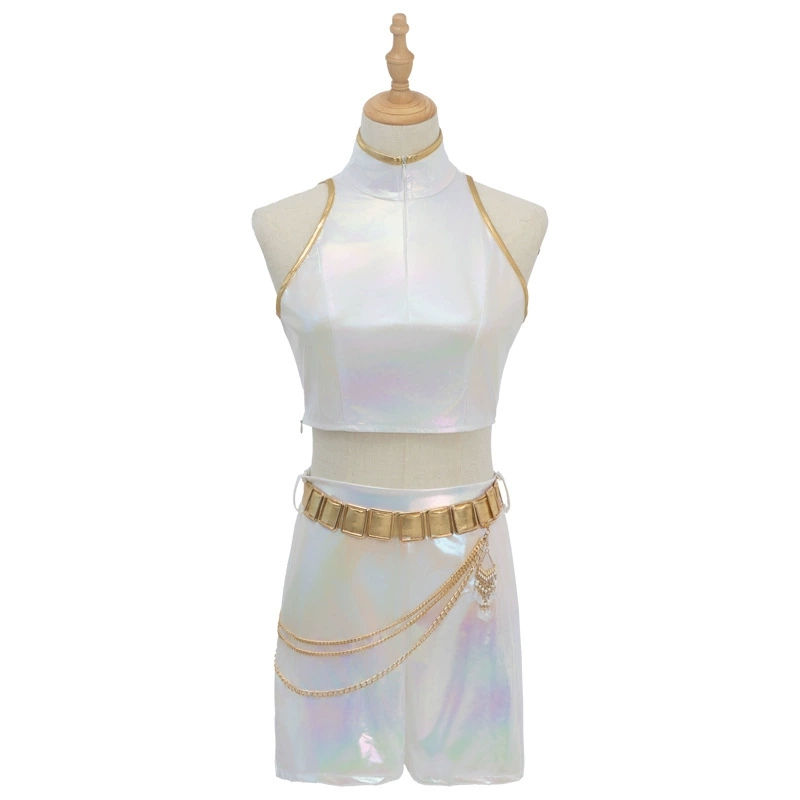 Cosplay Costume PU Leather Whi - Anime Cosplay Mujer 评论和价格