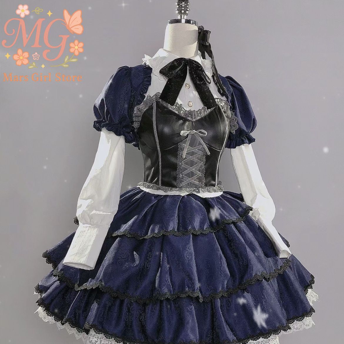 Rikka Takanashi Cosplay Costum - Anime Cosplay Lolita 评论和价格