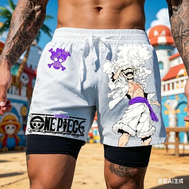 One Piece Anime White Double L - One Piece Straw Hat 评论和价格