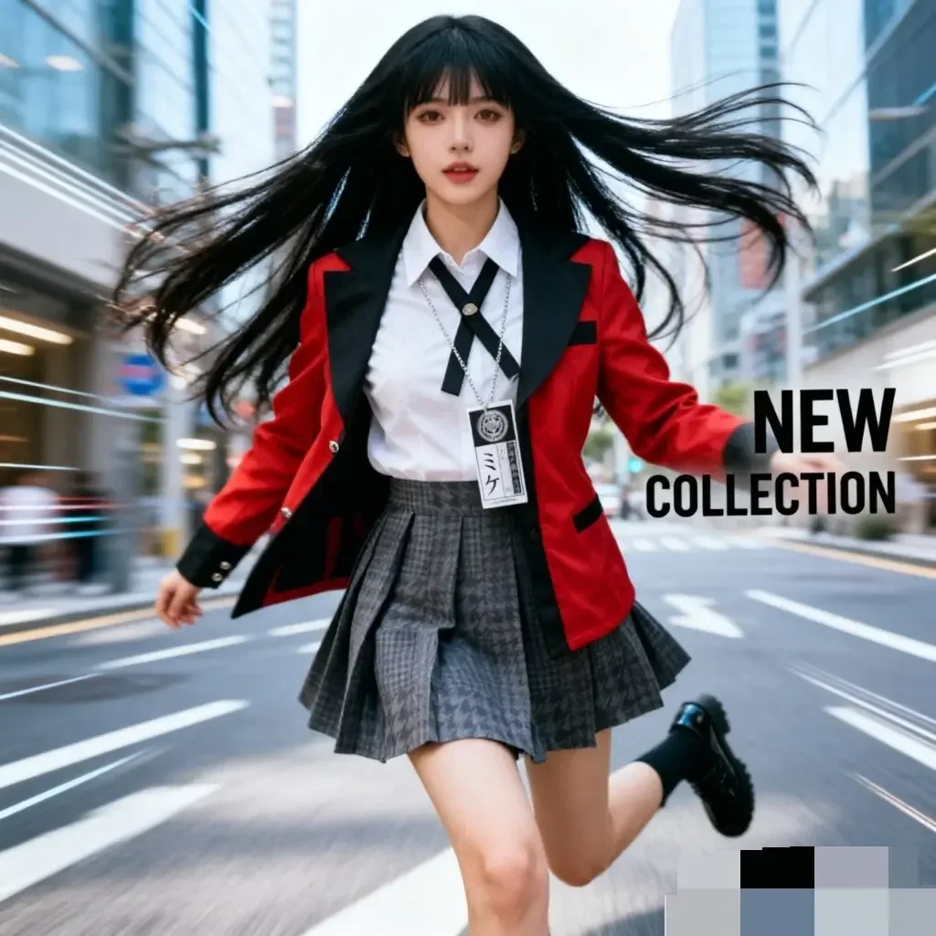 Anime Kakegurui Jabami Yumeko  - Anime Cosplay Yumeko 评论和价格