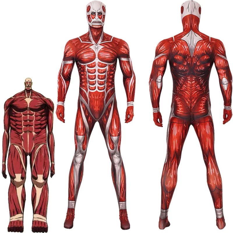 Colossal Titan Cosplay Costume - Attack Titan Cloak 评论和价格