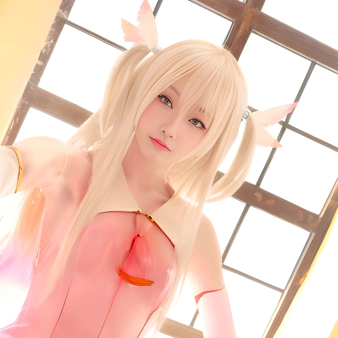 Anime Fate/kaleid liner Illyas - Anime Cosplay Long Hair 评论和价格