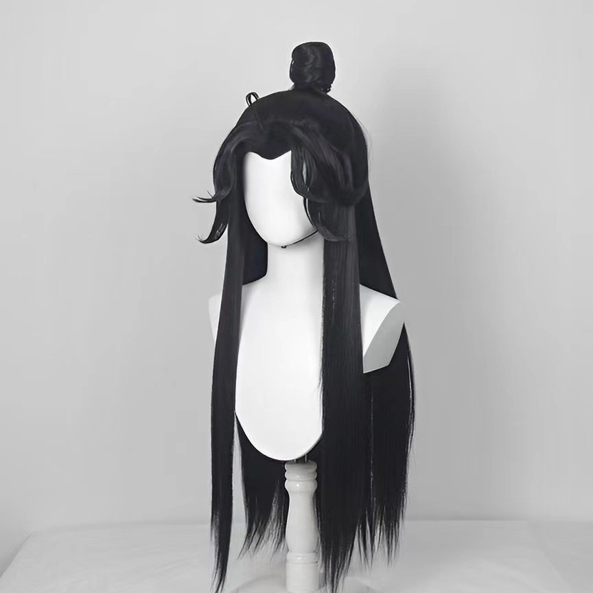 Long Straight Black Hair for H - Anime Cosplay Long Hair 评论和价格