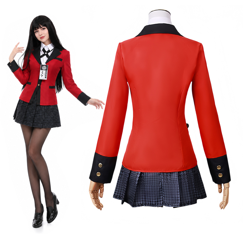 Yumeko Jabami Cosplay Costume  - Anime Cosplay Yumeko 评论和价格