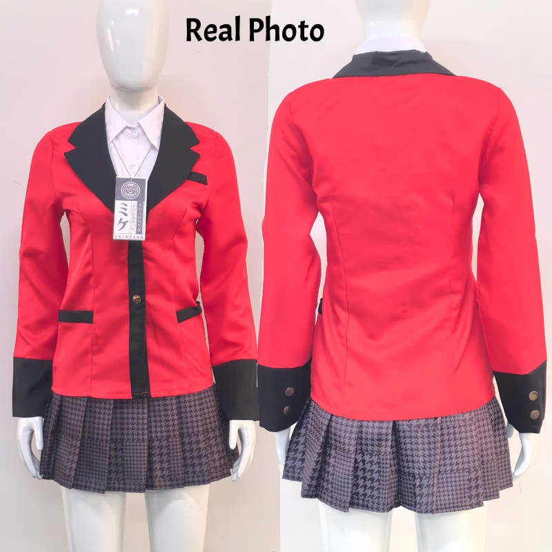 Yumeko Jabami Cosplay Costume  - Anime Cosplay Yumeko 评论和价格