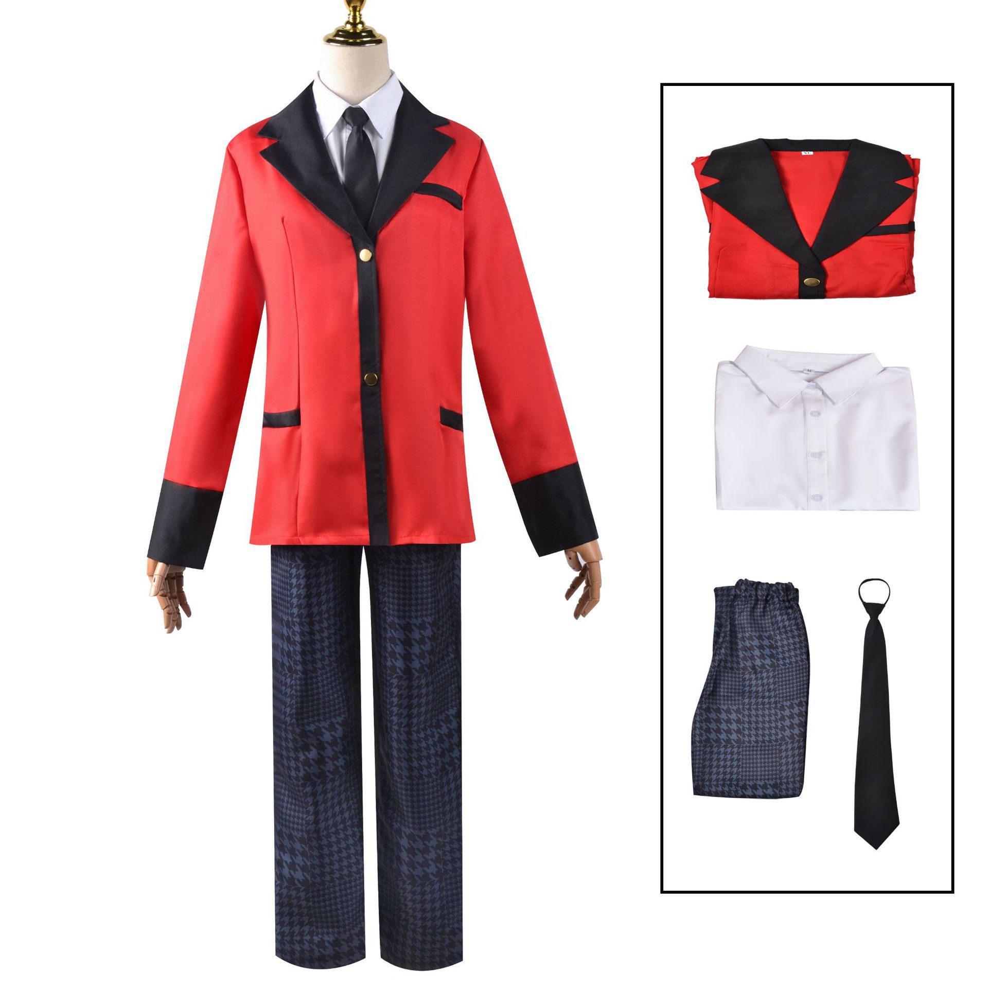 Kakegurui Anime Cosplay Costum - Anime Cosplay Yumeko 评论和价格
