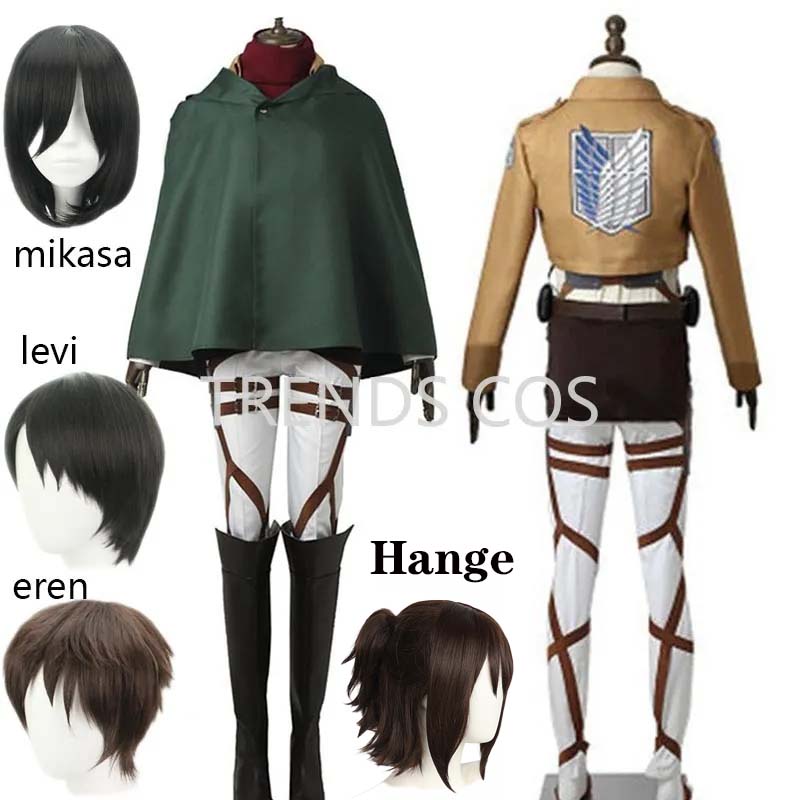 Cosplay Anime Levi Ackerman Mi - Attack Titan Cloak 评论和价格