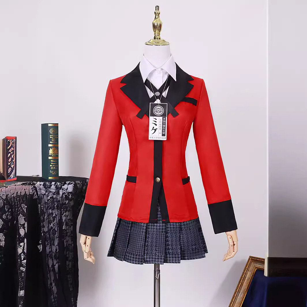 Kakegurui Cosplay Costume Yume - Anime Cosplay Yumeko 评论和价格