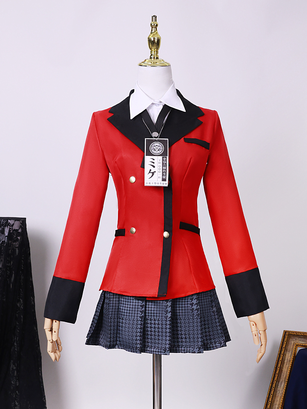Kakegurui Cosplay Costume Yume - Anime Cosplay Yumeko 评论和价格