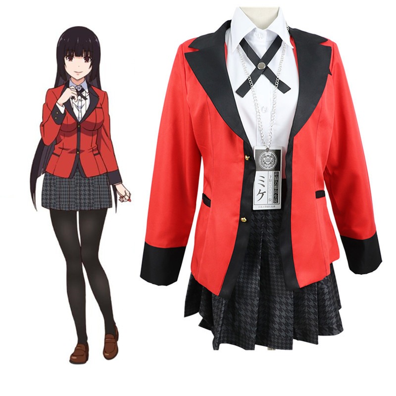 Jabami Yumeko Cosplay Costume  - Anime Cosplay Yumeko 评论和价格