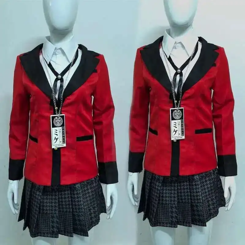 Anime Kakegurui Jabami Yumeko  - Anime Cosplay Yumeko 评论和价格
